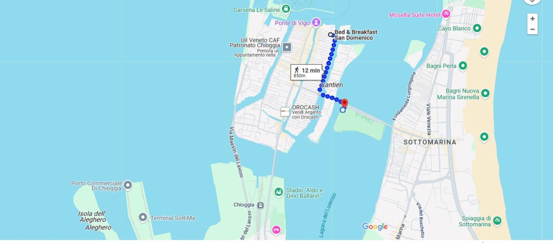 B & B San Domenico Κιότζα Εξωτερικό φωτογραφία